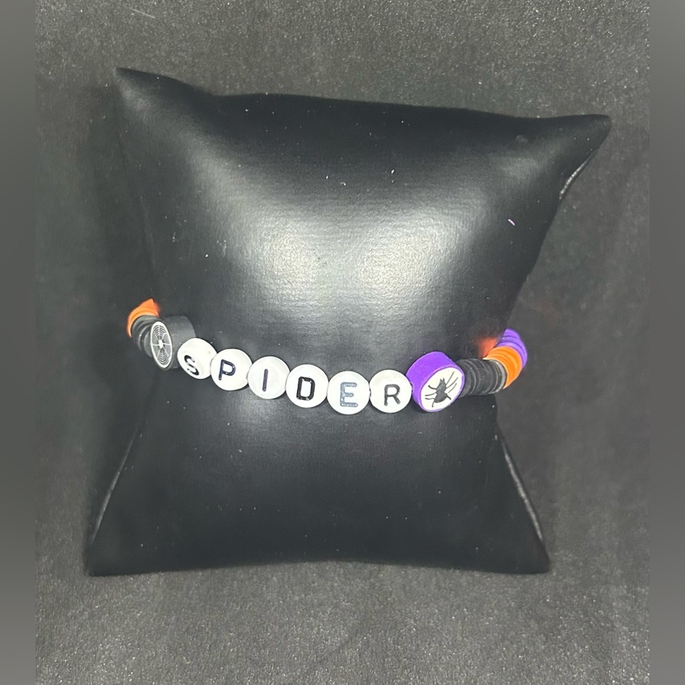 Spider (Halloween) Heishi Bracelet